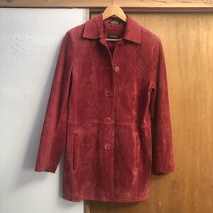 vintage Nordstrom exclusive suede coat